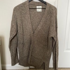 Abercrombie and Fitch Brown XS oversized sweater